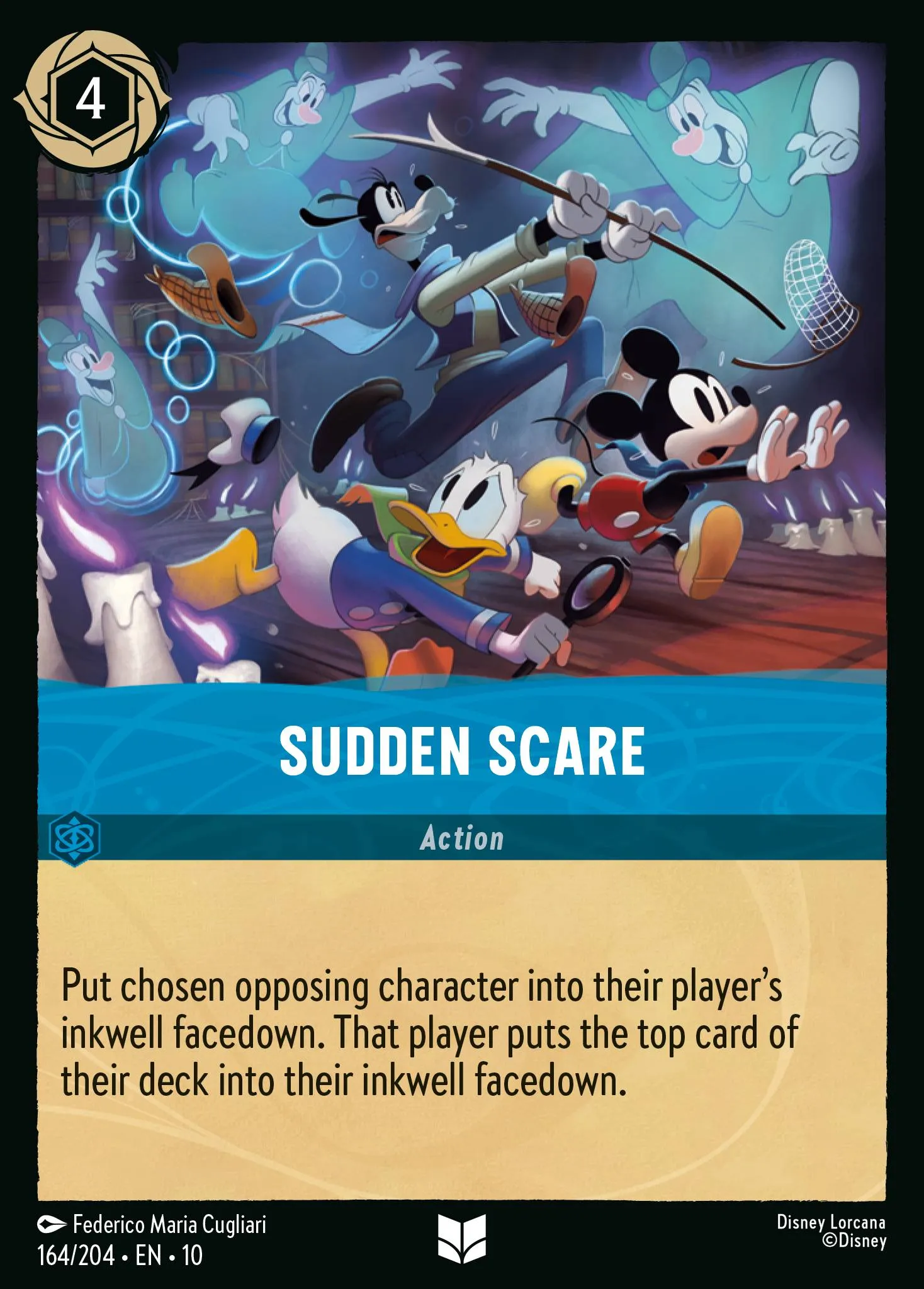 2025 Whispers in the Well Sudden Scare #164 Uncommon card image