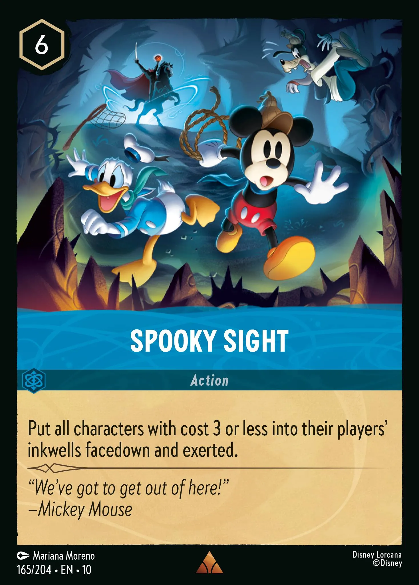 2025 Whispers in the Well Spooky Sight #165 Rare card image