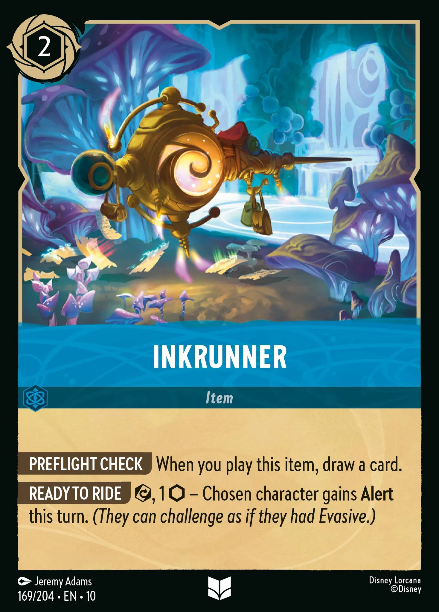 2025 Whispers in the Well Inkrunner #169 Uncommon card image