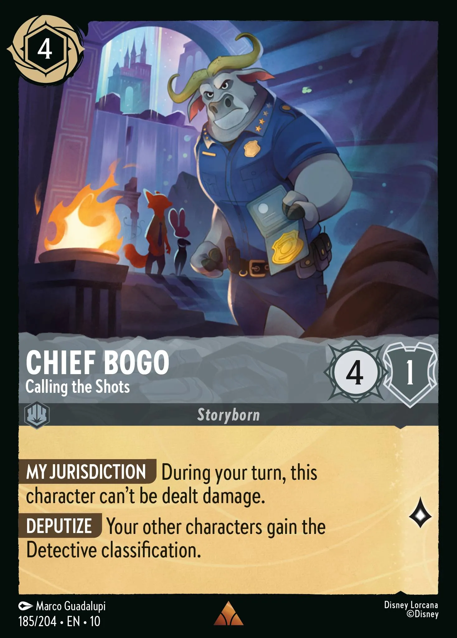 2025 Whispers in the Well Chief Bogo - Calling the Shots #185 Rare card image