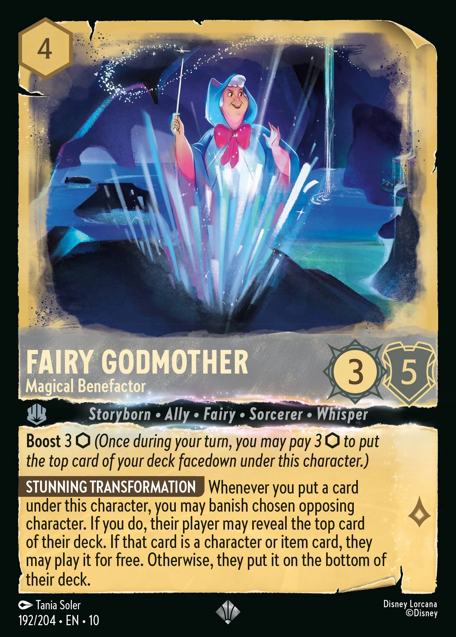 2025 Whispers in the Well Fairy Godmother - Magical Benefactor #192 Super Rare card image