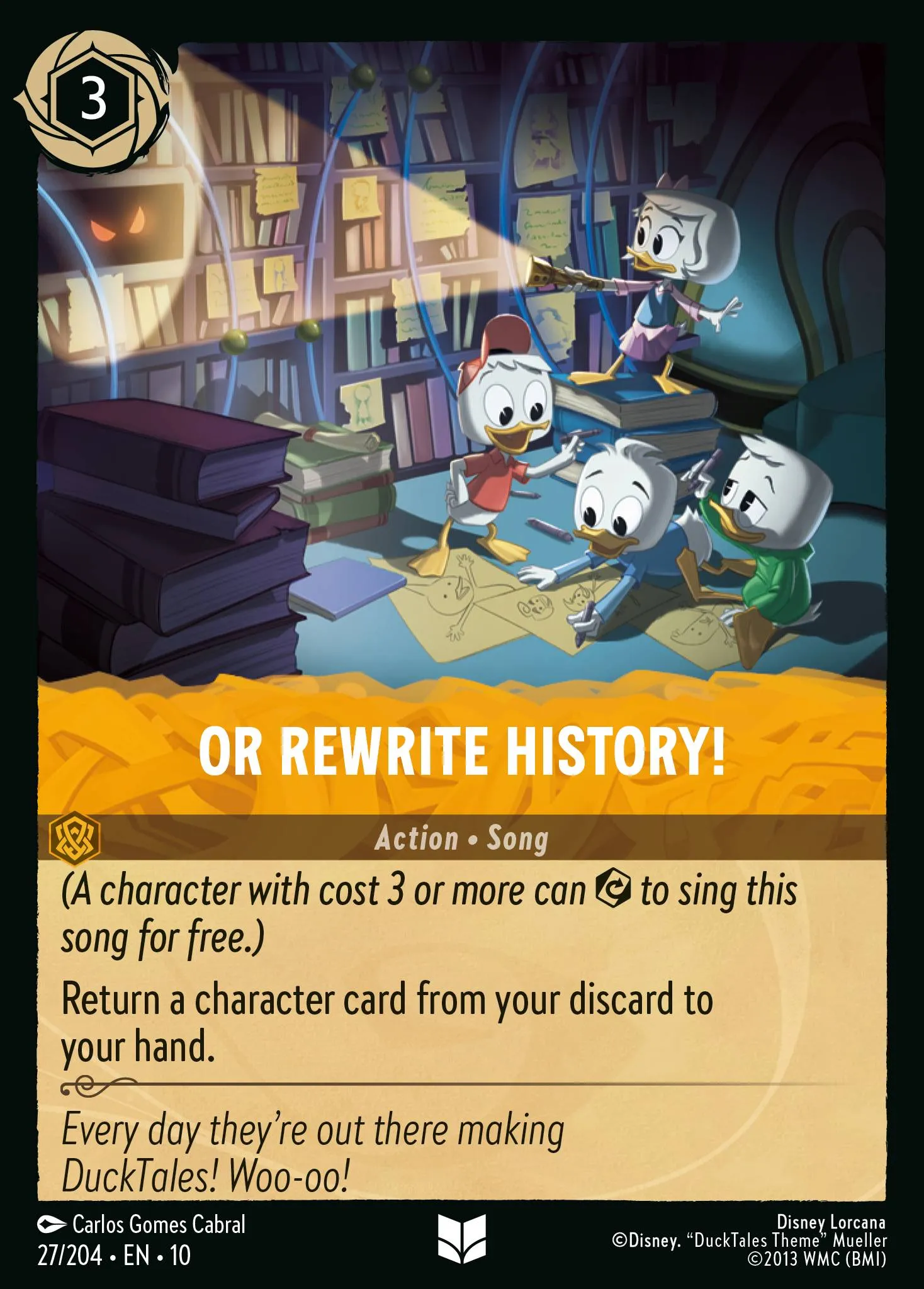 2025 Whispers in the Well Or Rewrite History! Uncommon #27 Uncommon card image