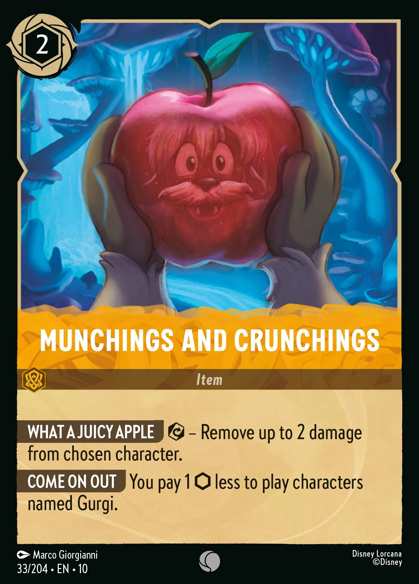 2025 Whispers in the Well Munchings and Crunchings #33 Common card image