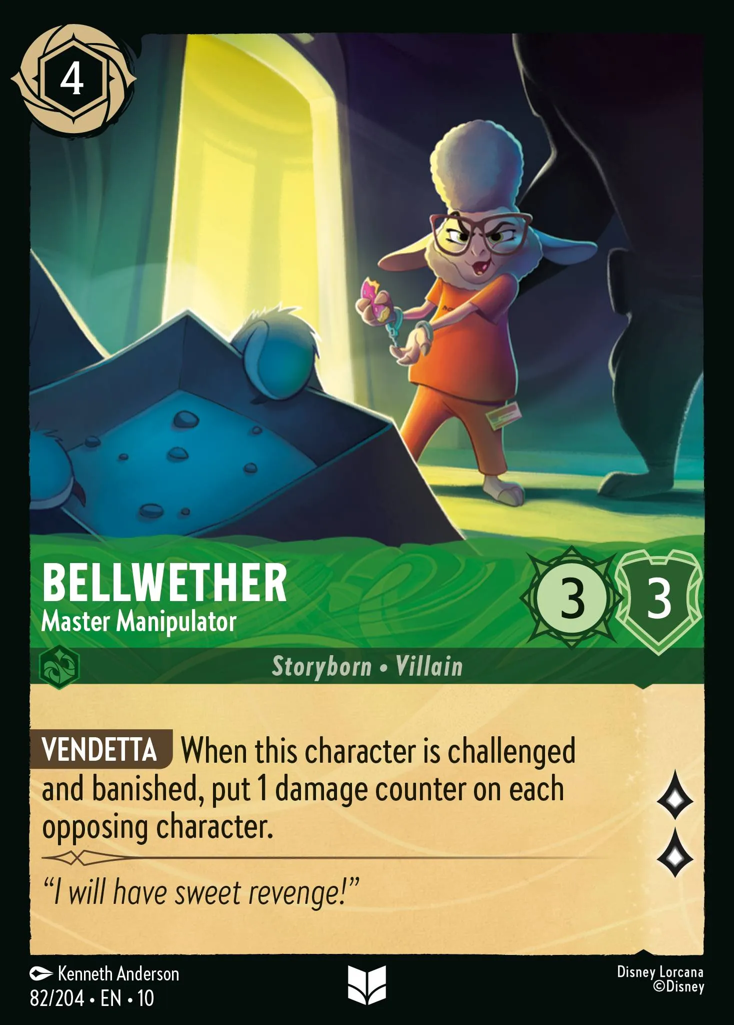 2025 Whispers in the Well Bellwether - Master Manipulator #82 Uncommon card image
