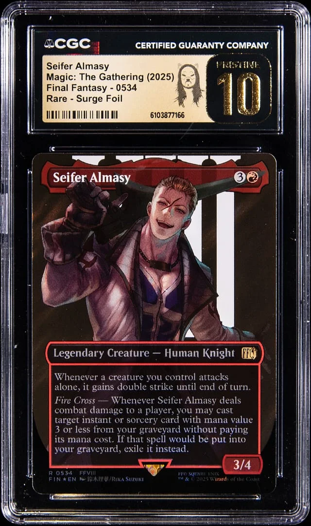 2025 Magic: The Gathering Final Fantasy Rare Surge Holo Seifer Almasy #0534 card image