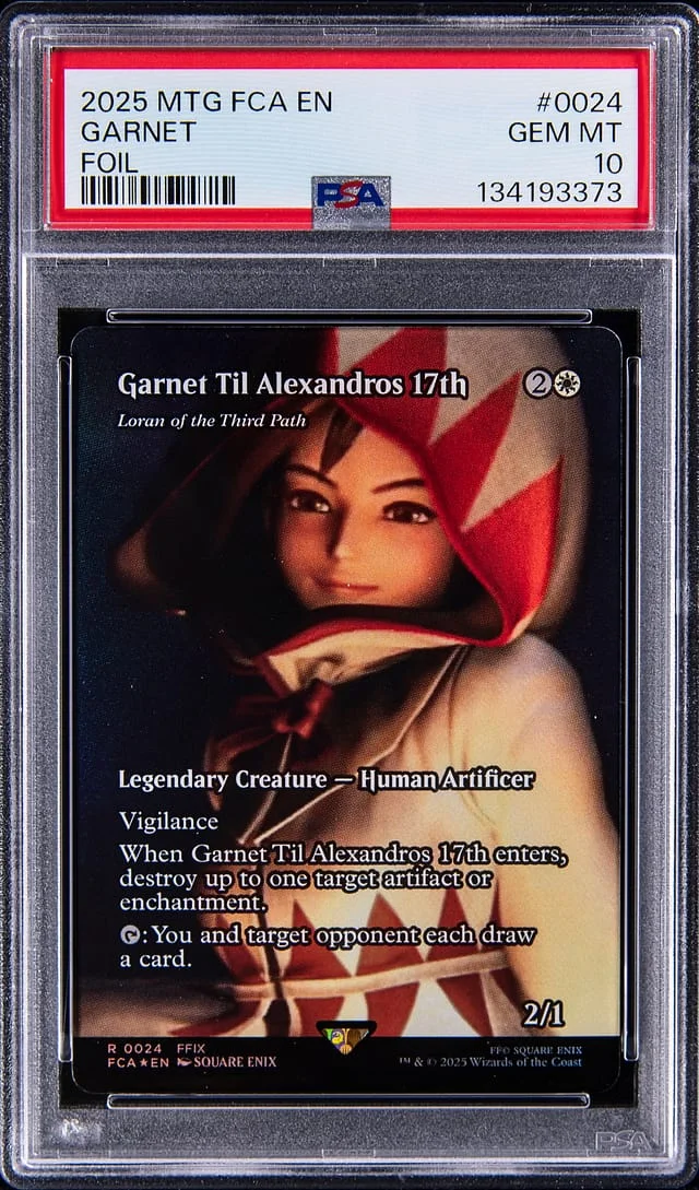 2025 Magic: The Gathering Final Fantasy Through The Ages Holo Garnet #0024 card image