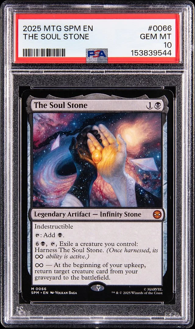 2025 Magic The Gathering Marvel's Spiderman The Soul Stone #0066 card image