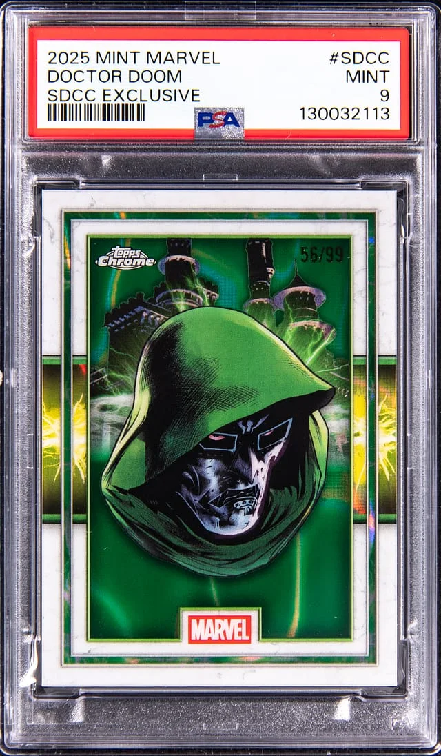 2025 Mint Marvel SDCC Exclusive Doctor Doom #SD-CC card image