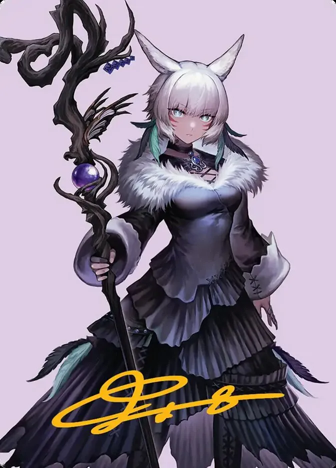 2025 Final Fantasy Art Series Y'shtola, Night's Blessed // Y'shtola, Night's Blessed common #53 common card image