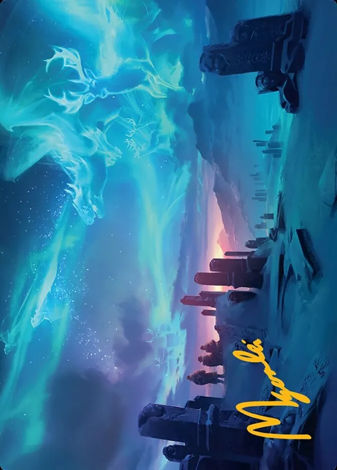 2025 Tarkir: Dragonstorm Art Series Auroral Procession // Auroral Procession #20 common card image