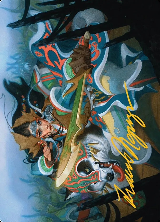 2025 Tarkir: Dragonstorm Art Series Eshki Dragonclaw // Eshki Dragonclaw #23 common card image