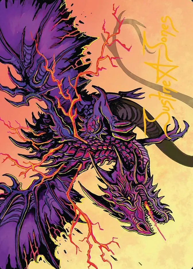 2025 Tarkir: Dragonstorm Art Series Stormshriek Feral // Stormshriek Feral #35 common card image