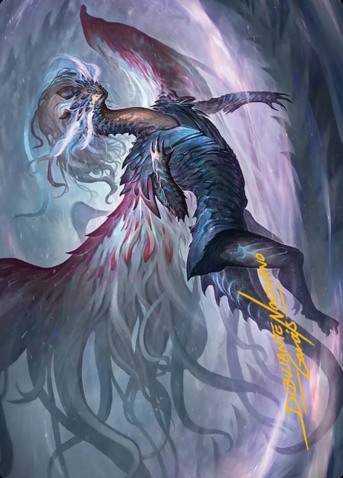 2025 Tarkir: Dragonstorm Art Series Shiko, Paragon of the Way // Shiko, Paragon of the Way #37 common card image