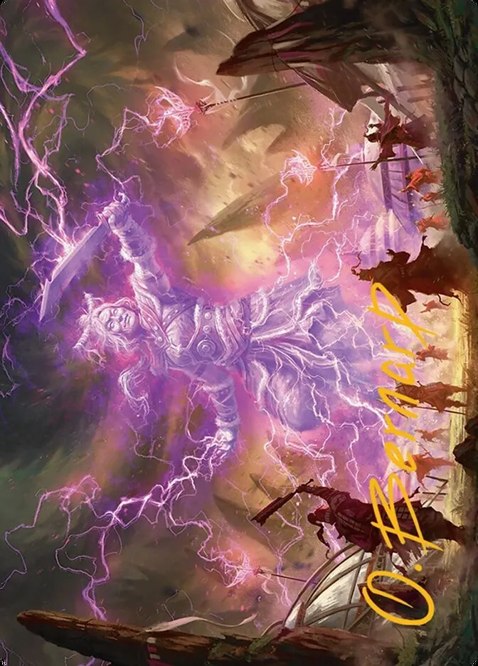 2025 Tarkir: Dragonstorm Art Series Smile at Death // Smile at Death #4 common card image