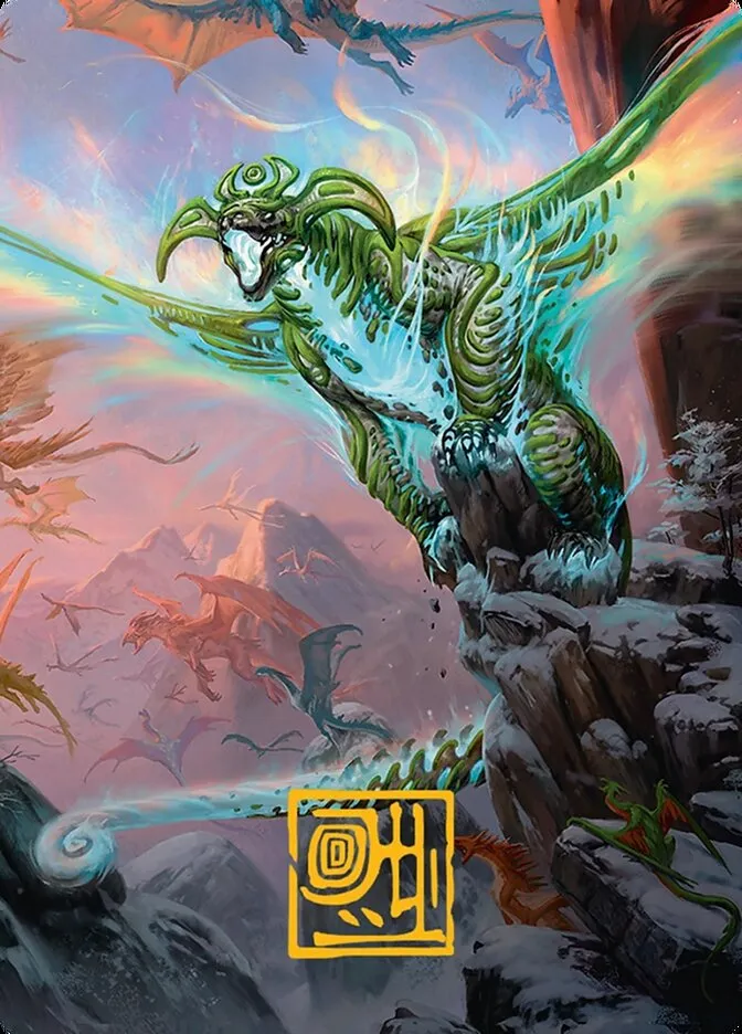 2025 Tarkir: Dragonstorm Art Series Ureni of the Unwritten // Ureni of the Unwritten #51 common card image