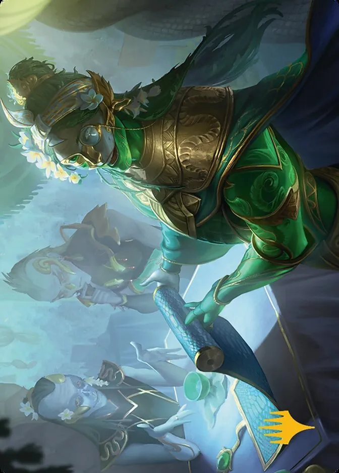 2025 Tarkir: Dragonstorm Art Series Sibsig Appraiser // Sibsig Appraiser #8 common card image