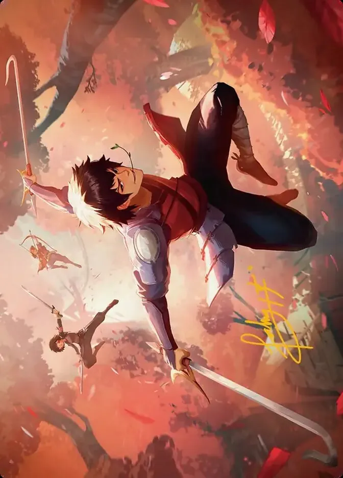 2025 Avatar: the Last Airbender Art Series Jet, Freedom Fighter // Jet, Freedom Fighter #22 common card image