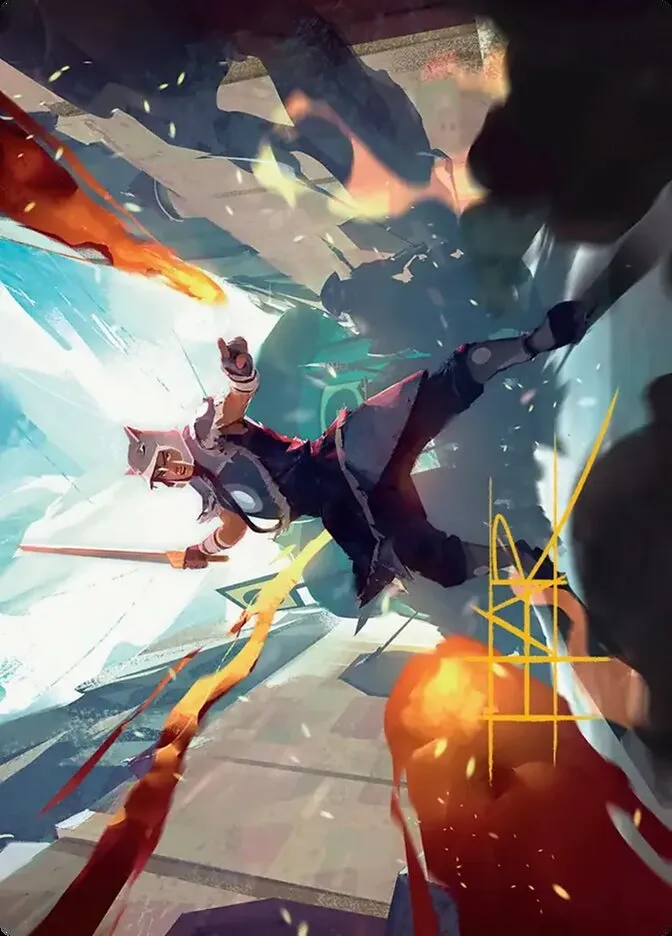 2025 Avatar: the Last Airbender Art Series Sokka, Tenacious Tactician // Sokka, Tenacious Tactician #23 common card image