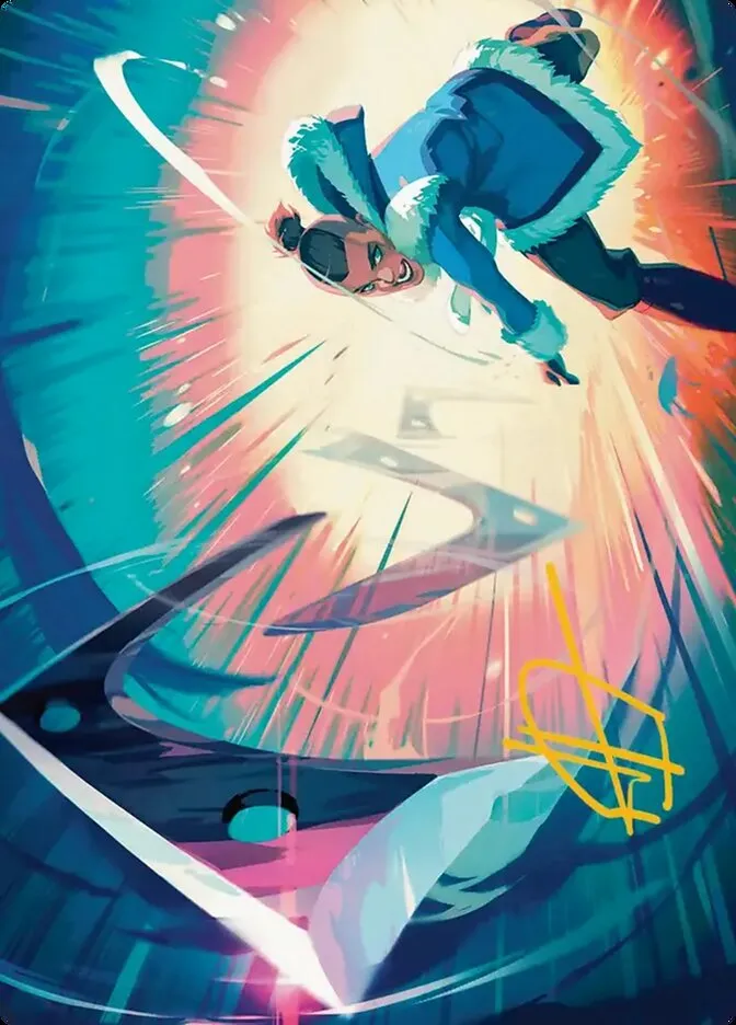 2025 Avatar: the Last Airbender Art Series Trusty Boomerang // Trusty Boomerang #25 common card image