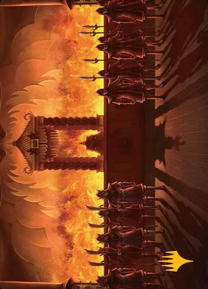 2025 Avatar: the Last Airbender Art Series Fire Lord Ozai // Fire Lord Ozai #27 common card image
