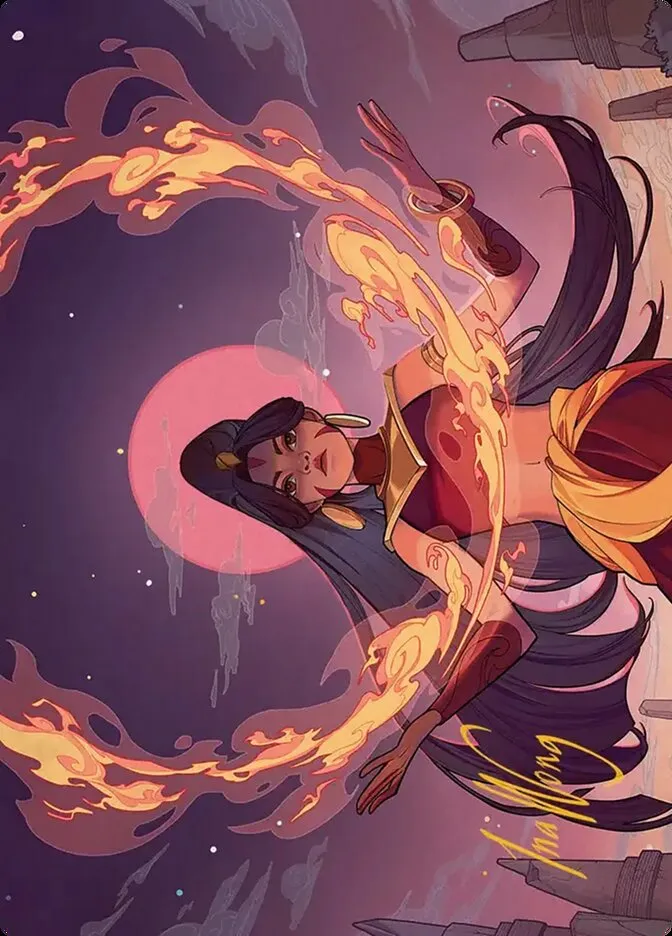 2025 Avatar: the Last Airbender Art Series Firebending Student // Firebending Student #44 common card image