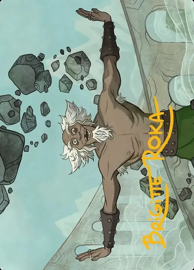 2025 Avatar: the Last Airbender Art Series Bumi, Unleashed // Bumi, Unleashed #46 common card image