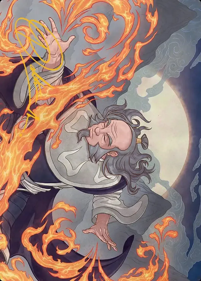 2025 Avatar: the Last Airbender Art Series Iroh, Grand Lotus // Iroh, Grand Lotus #47 common card image
