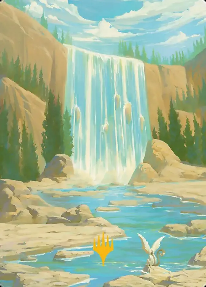 2025 Avatar: the Last Airbender Art Series Island // Island #51 common card image