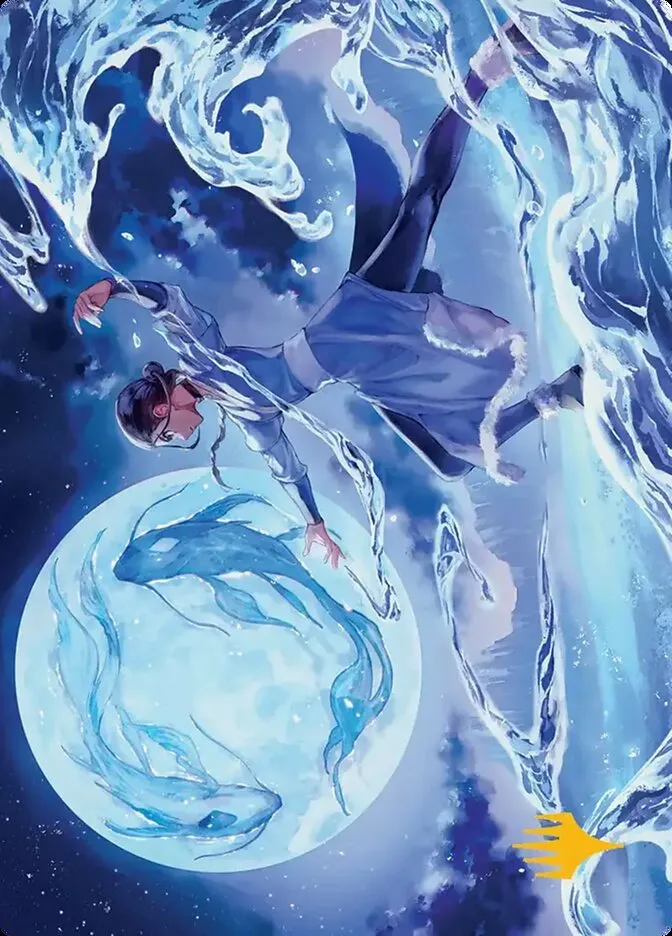 2025 Avatar: the Last Airbender Art Series Waterbender Ascension // Waterbender Ascension #6 common card image