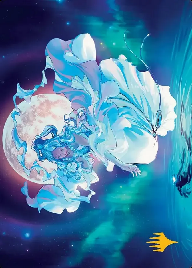 2025 Avatar: the Last Airbender Art Series Yue, the Moon Spirit // Yue, the Moon Spirit #7 common card image