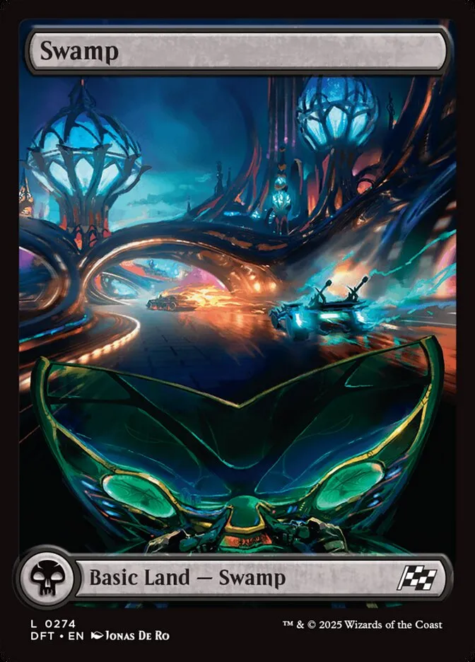 2025 Aetherdrift Swamp common #274 common card image