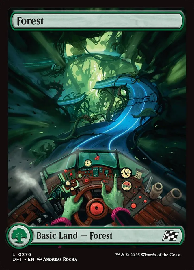 2025 Aetherdrift Forest common #276 common card image