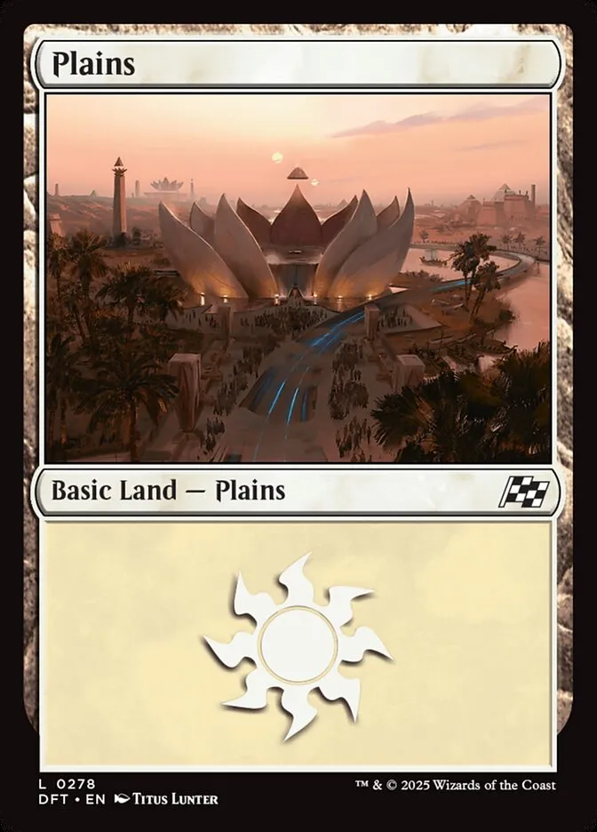 2025 Aetherdrift Plains common #278 common card image