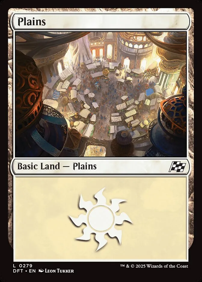 2025 Aetherdrift Plains [Foil] common #279 common card image