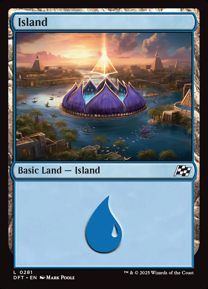 2025 Aetherdrift Island common #281 common card image