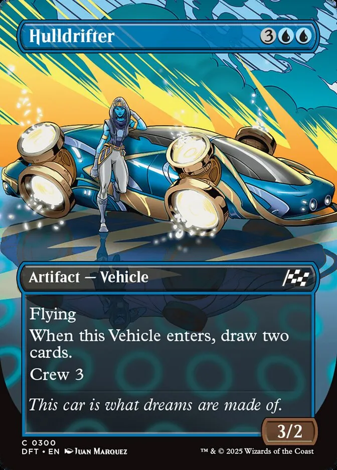 2025 Aetherdrift Hulldrifter common #300 common card image