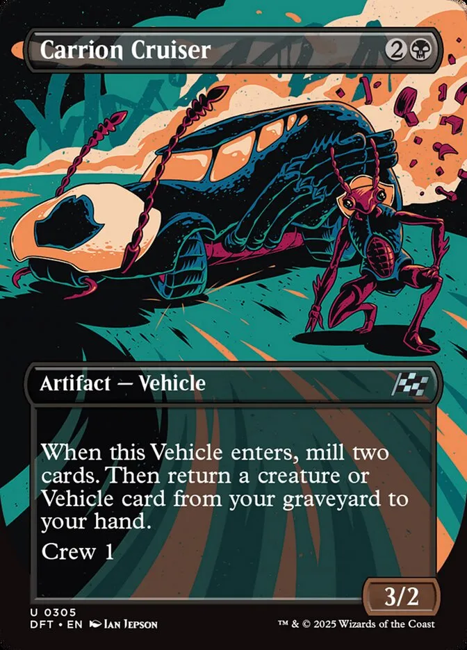 2025 Aetherdrift Carrion Cruiser uncommon #305 uncommon card image