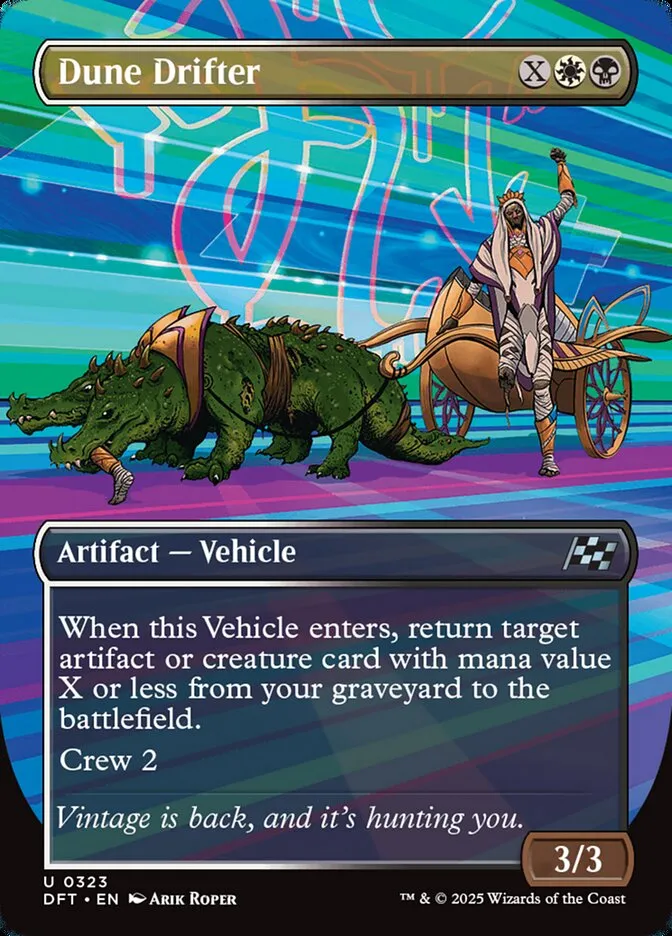 2025 Aetherdrift Dune Drifter uncommon #323 uncommon card image