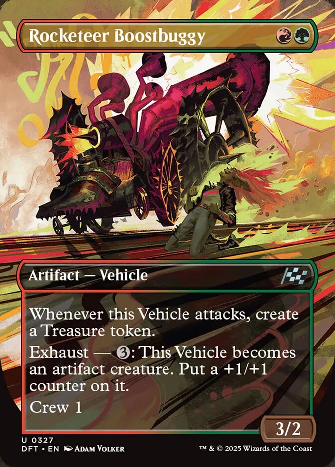 2025 Aetherdrift Rocketeer Boostbuggy uncommon #327 uncommon card image