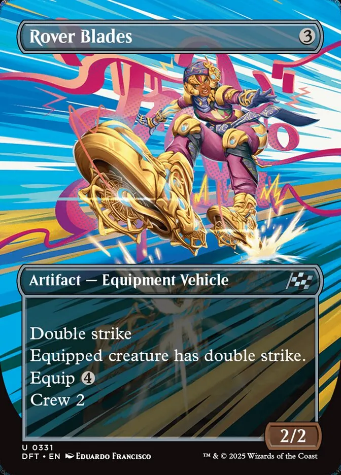 2025 Aetherdrift Rover Blades uncommon #331 uncommon card image