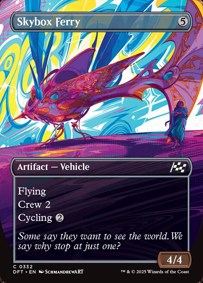 2025 Aetherdrift Skybox Ferry common #332 common card image