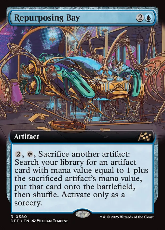 2025 Aetherdrift Repurposing Bay rare #380 rare card image