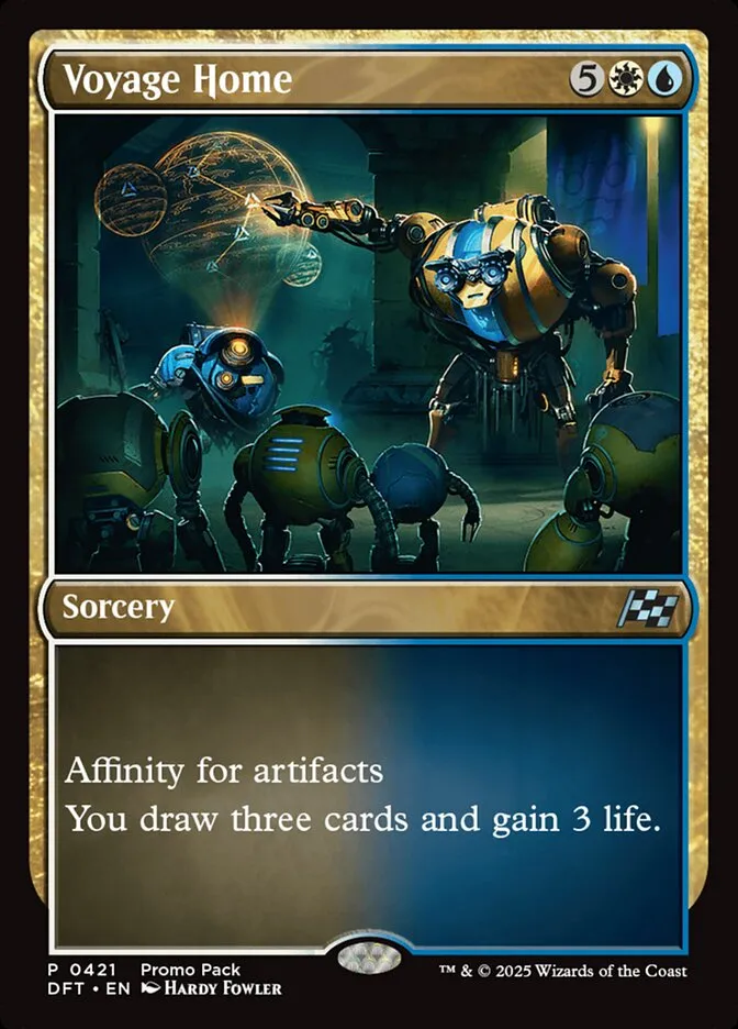 2025 Aetherdrift Voyage Home uncommon #421 uncommon card image