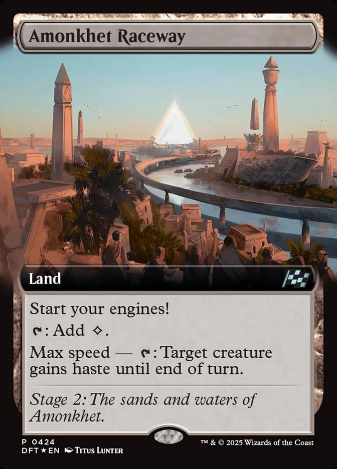 2025 Aetherdrift Amonkhet Raceway uncommon #424 uncommon card image