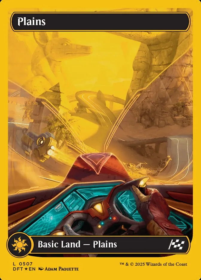 2025 Aetherdrift Plains [First Place Foil] common #507 common card image