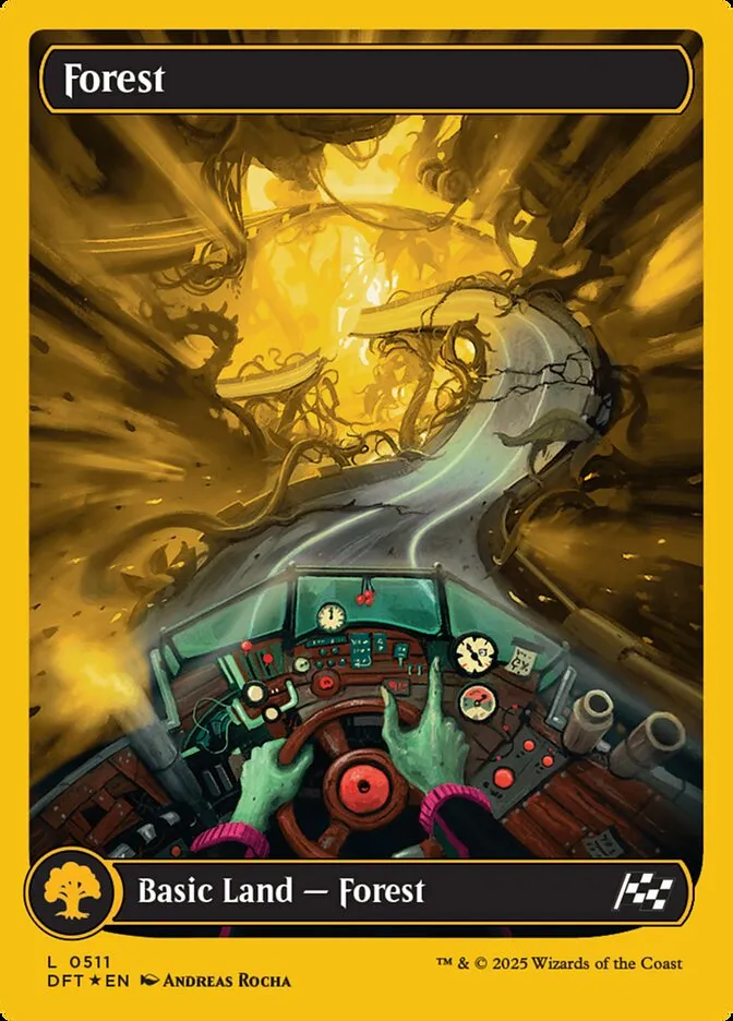 2025 Aetherdrift Forest common #511 common card image