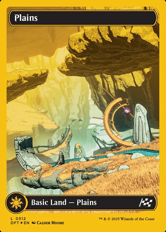 2025 Aetherdrift Plains common #512 common card image
