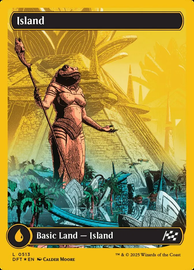 2025 Aetherdrift Island [First Place Foil] common #513 common card image