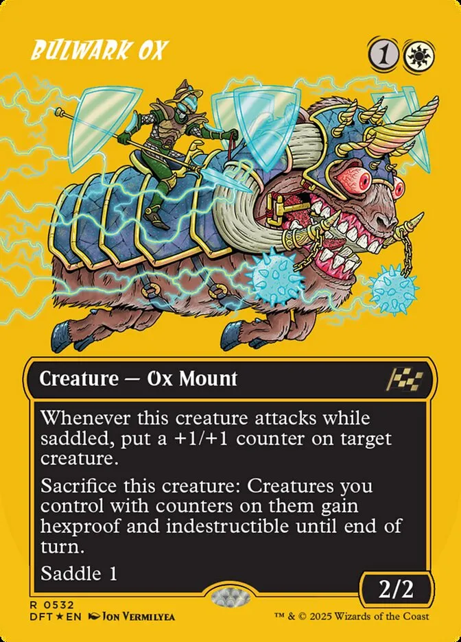 2025 Aetherdrift Bulwark Ox rare #532 rare card image