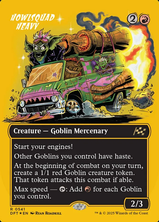 2025 Aetherdrift Howlsquad Heavy rare #541 rare card image